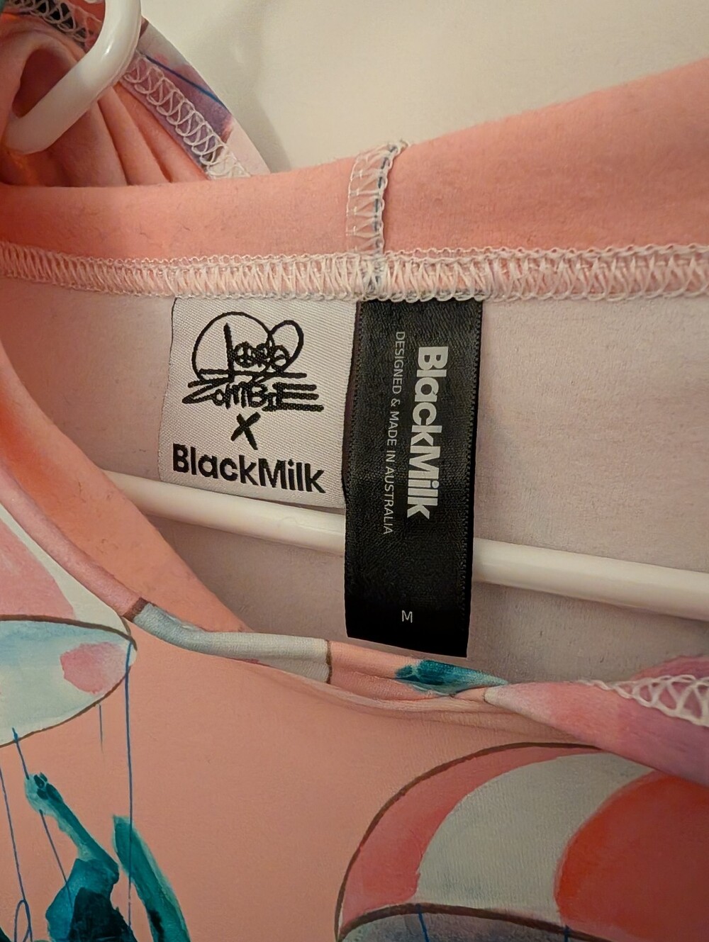 OG Blackmilk x Lora Zombie Parachute Kitties Hoodie - Picture 3 of 3